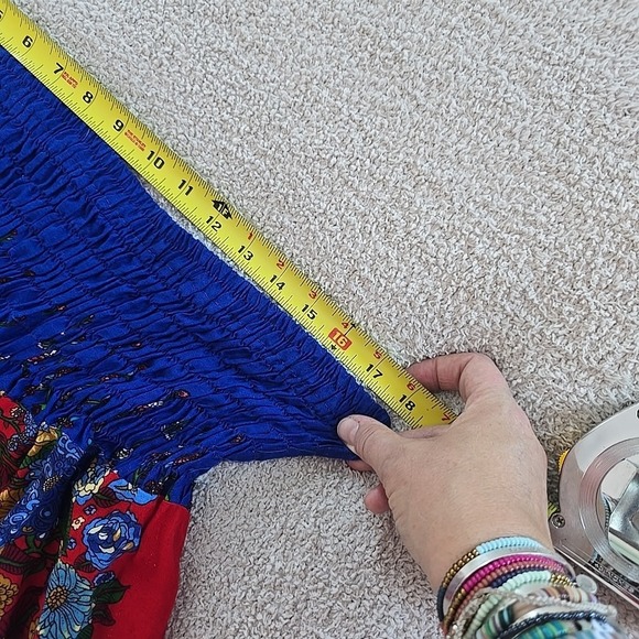 Kathmandu Imports Patchwork Pants Boho Peasant Hippie Festival Standard Size - Picture 14 of 16